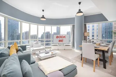 Image de Charming 2-bedroom apartment in fabulous Dubai with WiFi, fitness room