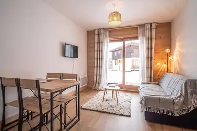 Image de Appartement cosy 4* au pied des pistes avec WiFi et parking à Valmorel