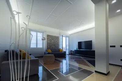 Image de Appartement 'Largodoria - Via Genova' avec vue sur mer, Wi-Fi et climatisation
