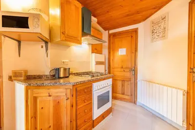 Image de Maison de campagne \"Casa Garbot\" avec vue sur la montagne et jardin privé