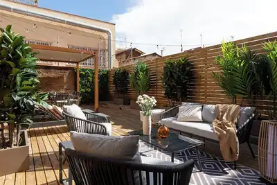Image de Spacieux appartement à Poblenou avec terrasse privée près de la plage