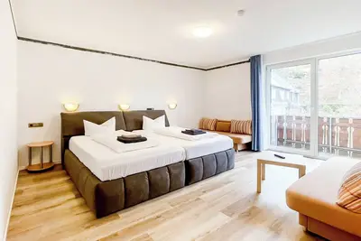 Comfortable and versatile room -perfect for relaxation, work and exchange