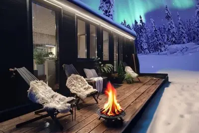 Image de Karpalo|Sauna|Fireplace|WiFi|Bbq|Nature|Ski|Ylläs
