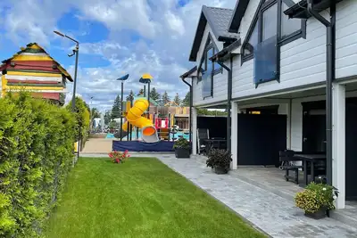 Image de Chalets tout confort, sauna, bain tourbillon