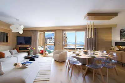 Image de Ski aux pieds! Beau T4 + cabine | Vue imprenable