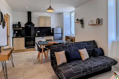 Image de Élégant appart rénové, jardin privé, animaux admis
