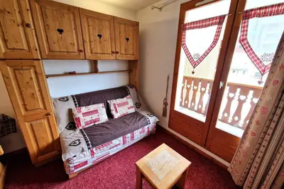 Image de Appartement cosy 2 pièces, 4 pers, centre station Valfréjus, proche télécabines