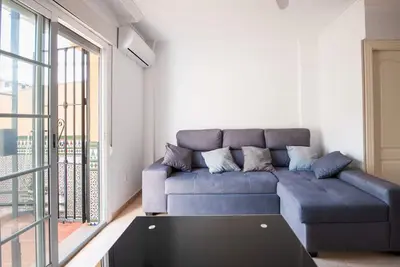 Image de Maison de vacances 'Casita En El Peñón' avec piscine partagée, terrasse privée et climatisation