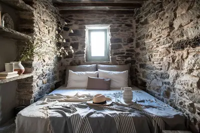 Image de Bungalow 'Onos Eco Living - Margerita' avec vue sur la montagne, Wi-Fi et climatisation