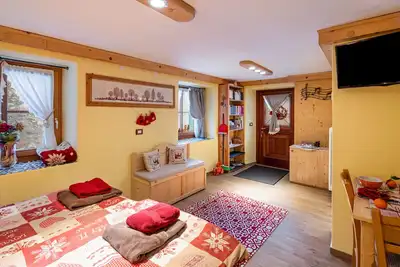 Image de Chambre 'Camera Ciesa Del Selmo' avec jardin partagé et Wi-Fi