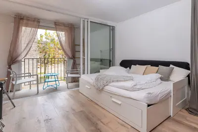 Image de Studio 'Le Rivage Bord De Mer Parking Wifi' avec balcon et Wi-Fi