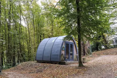 Image de Ballybeg Pod 2, romantic, with hot tub in Tinahely, County Wicklow