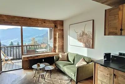 Image de Nouvel appartement à Megève - Mont d'Arbois (télécabine 2 min à pied) avec vue