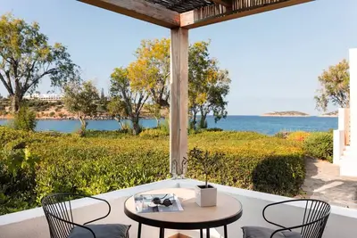 Image de Luxury Crete Hotel | Seafront Bungalow | Seafront Location | Spacious Furnished Balcony | Hotel Wellness & Gym | Agios Nikolaos