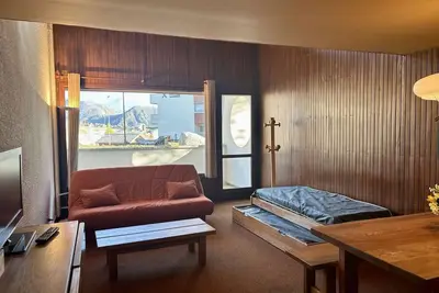 Image de Studio 6 pers, 52m², skis aux pieds, parking, Alpe d'Huez