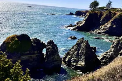 Image de Spectacular Oceanfront, massive fenced yard, with Spa Mendocino Coast in Gualala