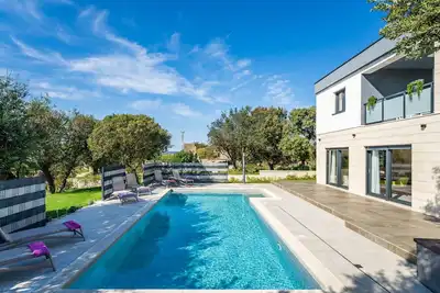 Image de Merveilleuse maison de vacances privée avec climatisation, piscine privée, Wifi, Tv et terrasse
