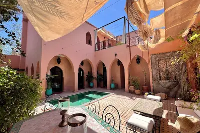 Traditional Riad in the Palm Grove of Marrakech