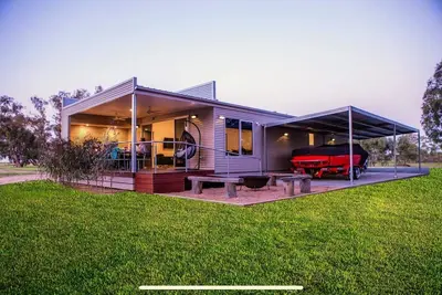 Image de Marina Retreat at Waterfront Moama with access to the Murray River