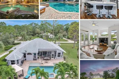 Image de Villa Sobrinas - Luxury 4br Villa: Pool, Spa, Fire Pit, Pond View, Rv Parking, Sleeps 10