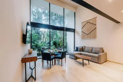 Image de Welcome to Mistiq Temple Ii in Tulum, where modern luxury meets the natural beauty of the region