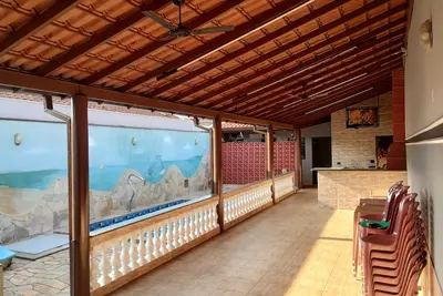 Image de Leisure area with swimming pool and gourmet area, close to the Mág Garden club,