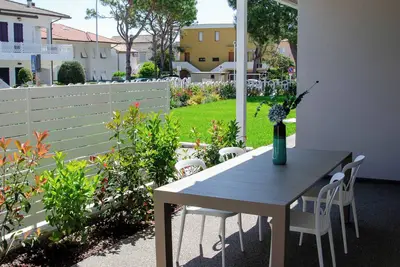 Image de Appartamento elegante e moderno al piano terra