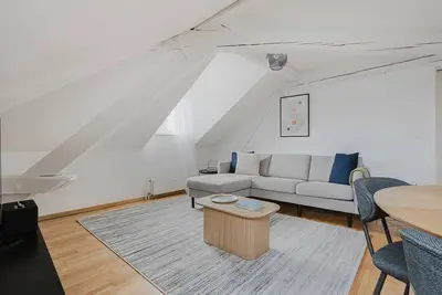 Image de Blueground | Oberstrass, rooftop, kitchen