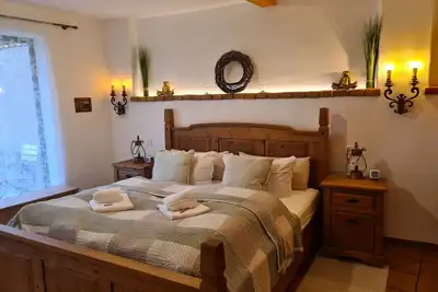 Image de Romantic house with sauna near the lake