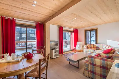 Image de Appartement 3 chambres avec terrasse au cœur de Megève