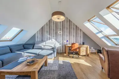 Image de Vacation apartment with lake view at the marina with Müritz view