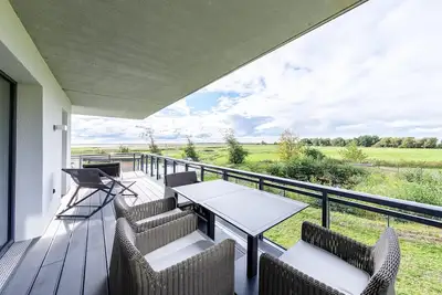 Image de 5-star Strandnixe vacation apartment with wood-burning stove between the Baltic Sea and the Bodden