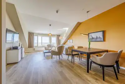 Image de 5-star vacation apartment Dünenidylle with a fantastic view of the Saaler Bodden