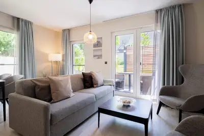 Image de 5 star vacation apartment Seeluft - vacation between the Baltic Sea and Saaler Bodden