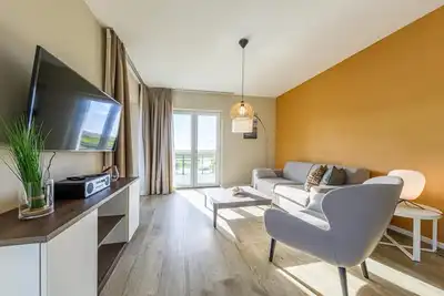 Image de 5 star vacation apartment Boddenstuv with balcony and Bodden view