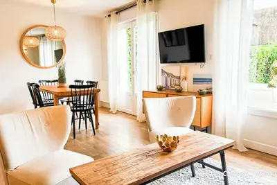 Image de Charmante maison - 4 personnes - résidence avec Piscine et Tennis - Deauville