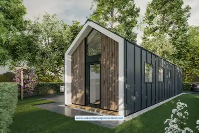 Image de Brand new (April '25) 6p-chalet: Garden, Child-friendly, Airco and WiFi