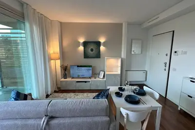 Image de Chic new 2-bedroom apartment in Milano with Ac, private parking, fitness area