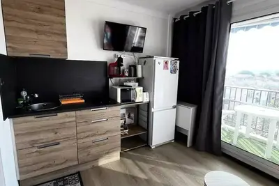 Image de Studio-Kabine 50 m vom Strand und Geschäften, Wlan, Klimaanlage