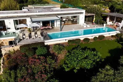 Image de Villa luxueuse avec piscine à Porticcio, vu époustouflante sur mer et Ajaccio
