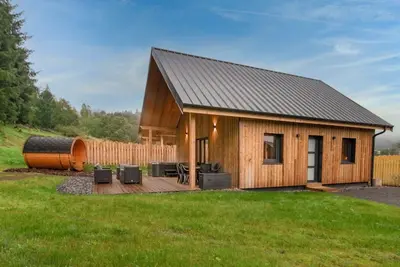 Image de Chalet cosy & confort haut de gamme Sauna~Spa~Clim pour visite Vosges et Alsace