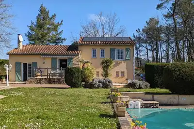 Image de Gite Le Petit Wren - avec piscine et vue