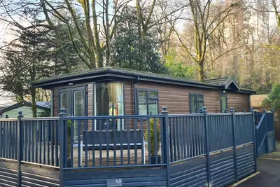 Evermore Lodge on White Cross Bay Holiday Park on the shore of Lake Windermere