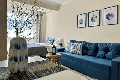 Image de \"Cancun\" cozy studio in center of Almaty with WiFi, Ac