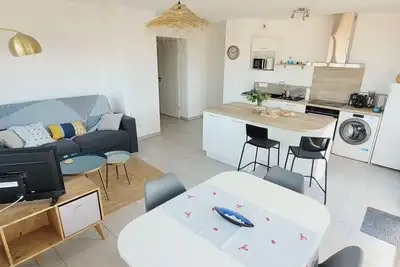 Image de Appartement neuf classé 3* pour 4 à 6 pers à 140m de la plage \"Les Ailes\" de Mimizan