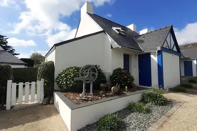 Image de Agréable maison, jardin clos, 200m plage