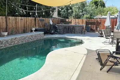 Image de Charming 4-bedroom house with Ac and WiFi in delightful Indio with pool