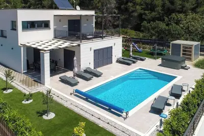 Image de Luxury Holiday Villa Olive Tree with swimming pool and magnificent sea view!