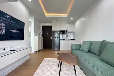 Image de High Floor 1-bedroom apartment with Ac, WiFi, fitness room in Thonglor, Bangkok