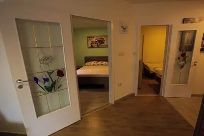 2-bedroom apartment with Ac, WiFi - 50 m near Lake Bled with  extra entrance